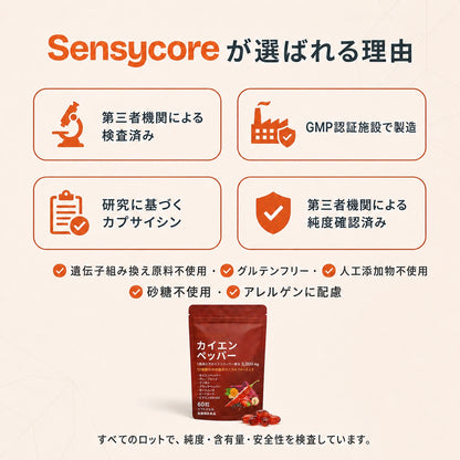 Sensycore カイエンペッパー